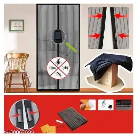 Polyester Magnetic Mosquito Net for Door