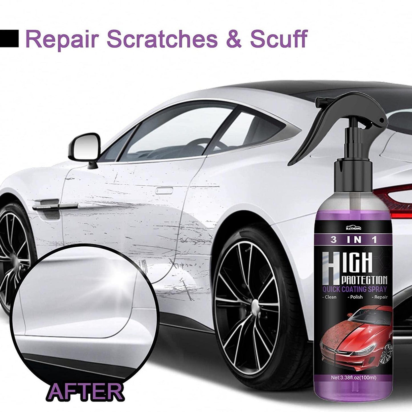Car Scratch Spray  (Pack of 2)